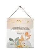 Así que no temas. Cuadro de madera con cordel