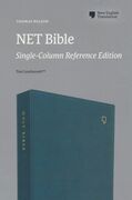 NET Bible, Single-Column Reference, Leathersoft, Teal (inglés)