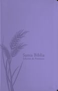 Biblia RVR60 de promesas Tamaño manual Letra grande i/piel Lavanda con índice