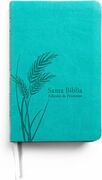 Biblia de Promesas RVR-1960, Letra Grande, Tamaño Manual, Imitación piel, Menta