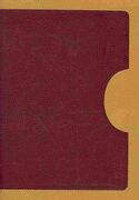 Biblia de estudio Vida Plena RVR60 Rojo/Beige