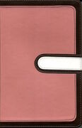 Biblia Devocional para la Mujer NVI i/piel Dos Tonos Rosa/Cafe
