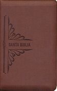 Biblia NTV i/piel marrón ladrillo con cierre