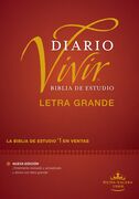 Biblia de estudio del diario vivir RVR60, letra grande Tapa Dura