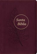 Biblia RVR60 Letra grande ultrafina edición referencias i/piel rojiza con hoja con índice