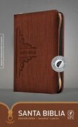 Santa Biblia NTV, Edición zíper, i /piel marrón ladrillo con índice
