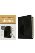 Biblia compacta NTV, letra gigante con Filament (SentiPiel, Gris, Índice, Letra Roja)