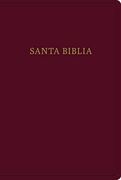 Biblia RVR60 Letra Gigante i/piel Rojizo con indice (nueva tipografia)