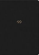 Biblia RVR60 temática de estudio, negro símil piel