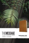 Bible The Message Personal Size, Leather-Look, Saddle Tan