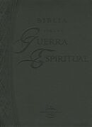 Biblia para la Guerra Espiritual RVR60 Piel Italiana Negro
