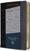 Biblia RVR60 Tamaño Manual Nombres de Dios i/piel negro 
