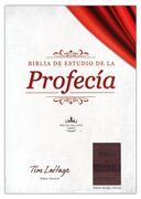 Biblia de Estudio Profecia RVR60 Piel Italiana Marrón