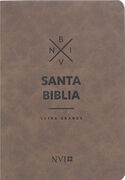 Biblia NVI letra grande compacta marrón