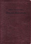 Biblia de estudio Herencia Reformada i/piel Vino