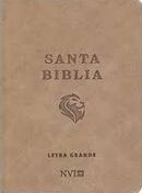 Biblia NVI Tamaño Bolsillo - Cuero Ecologico Marron Claro