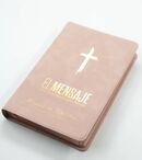 Biblia El Mensaje – Imitación Rosa suave