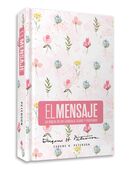 Biblia El Mensaje, Tapa dura, Rosa Floral