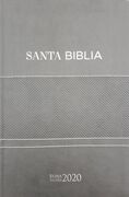 Biblia RVR2020 Tamaño Manual Letra Grande i/piel gris