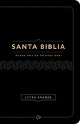Biblia NVI Letra Grande Tamaño Manual i/piel Negra