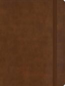 Biblia RVR60 de apuntes tamaño personal, café, símil piel 