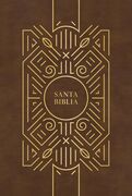 Biblia RVR60 de credos y confesiones, café, tapa dura