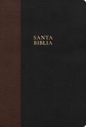Biblia RVR60 LEtra Súpergigante i/piel negro/café con índice