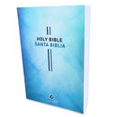 Biblia Bilingüe NTV - NLT, tapa rústica azul