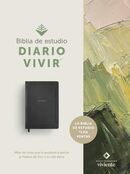 Biblia de estudio del diario vivir NTV i/piel negro clásico