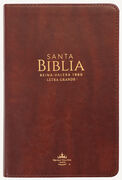 Biblia RVR60 Tamaño Manual Letra Grande i/piel CAFÉ