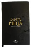 Biblia RVR60 Tamaño manual Letra Grande TAPA FLEX negro con león