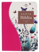 Biblia RVR60 bolsillo i/piel Renovación Fucsia