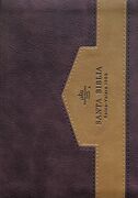 Biblia RVR60 Bolsillo i/piel Elegante Café/Café con cierre/índice