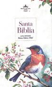 Biblia RVR60 Tamaño manual Letra Grande i/piel Pájaro Vintage