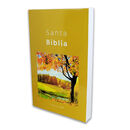 Biblia RVR60 misionera - naranja diseño otoñal