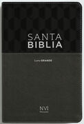 Biblia NVI Peninsular TAmaño manual letra grande negro/gris