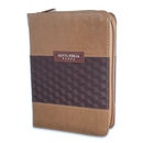 Biblia RVR60 de bolsillo Classic Abba café/café con cierre/índice