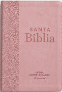Biblia RVR60 Letra Súper Gigante i/piel Rosa Floral 