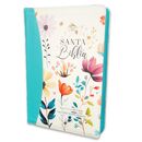 Biblia RVR60 Letra Súper Gigante i/piel turquesa con cierre/índice Canto pintado