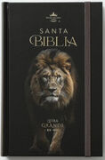 Biblia RVR60 Tamaño manual LEtra GRande TApa dura con elástico: León de Judá
