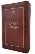Biblia RVR60 de Obsequios y premios Marrón elegante con cierre