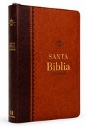 Biblia RVR60 de Obsequios y premios BICOLOR Café con cierre