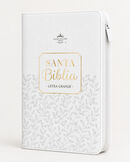 Biblia RVR60 de Obsequios y premios Blanca con cierre